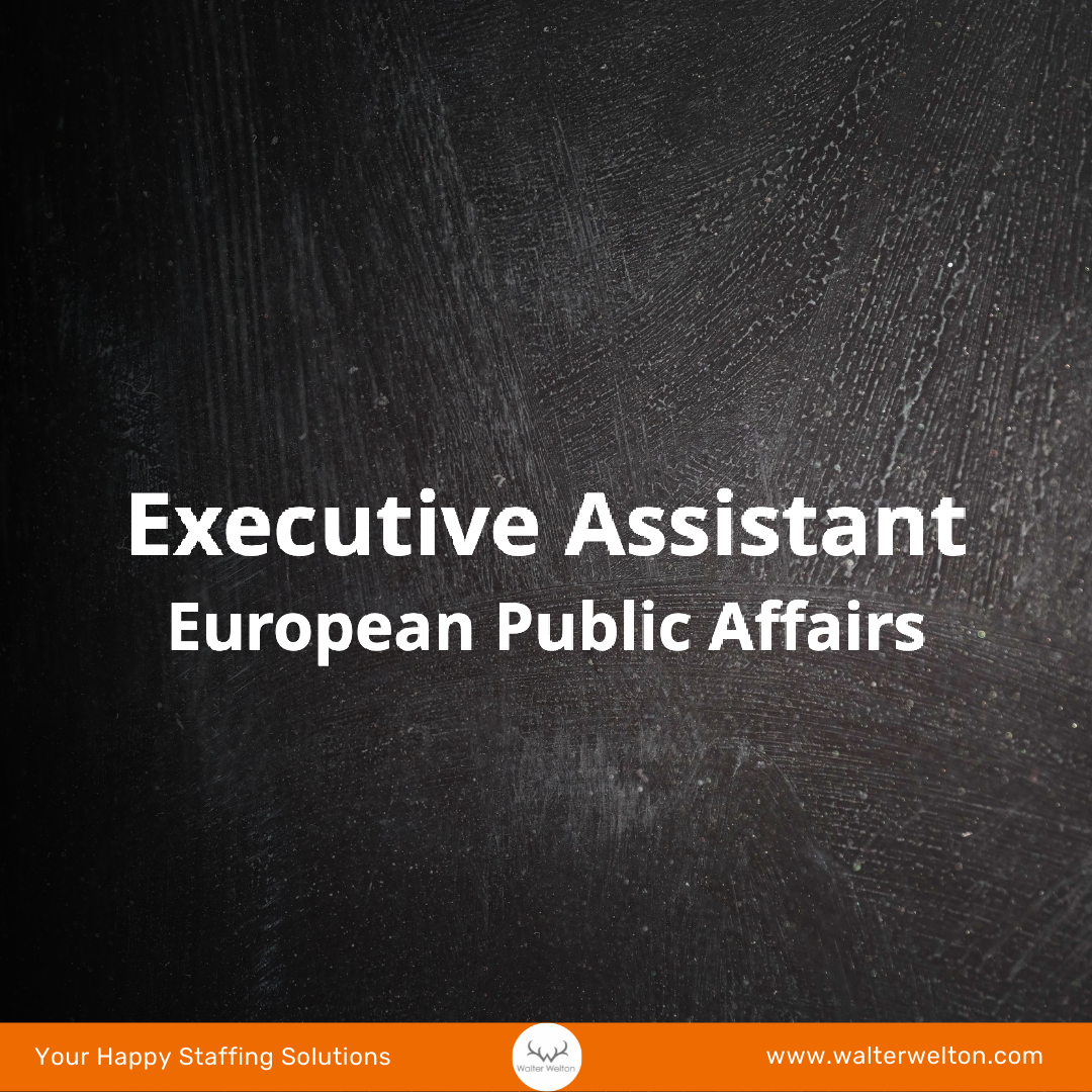 Executive Assistant - European Public Affairs Brussels