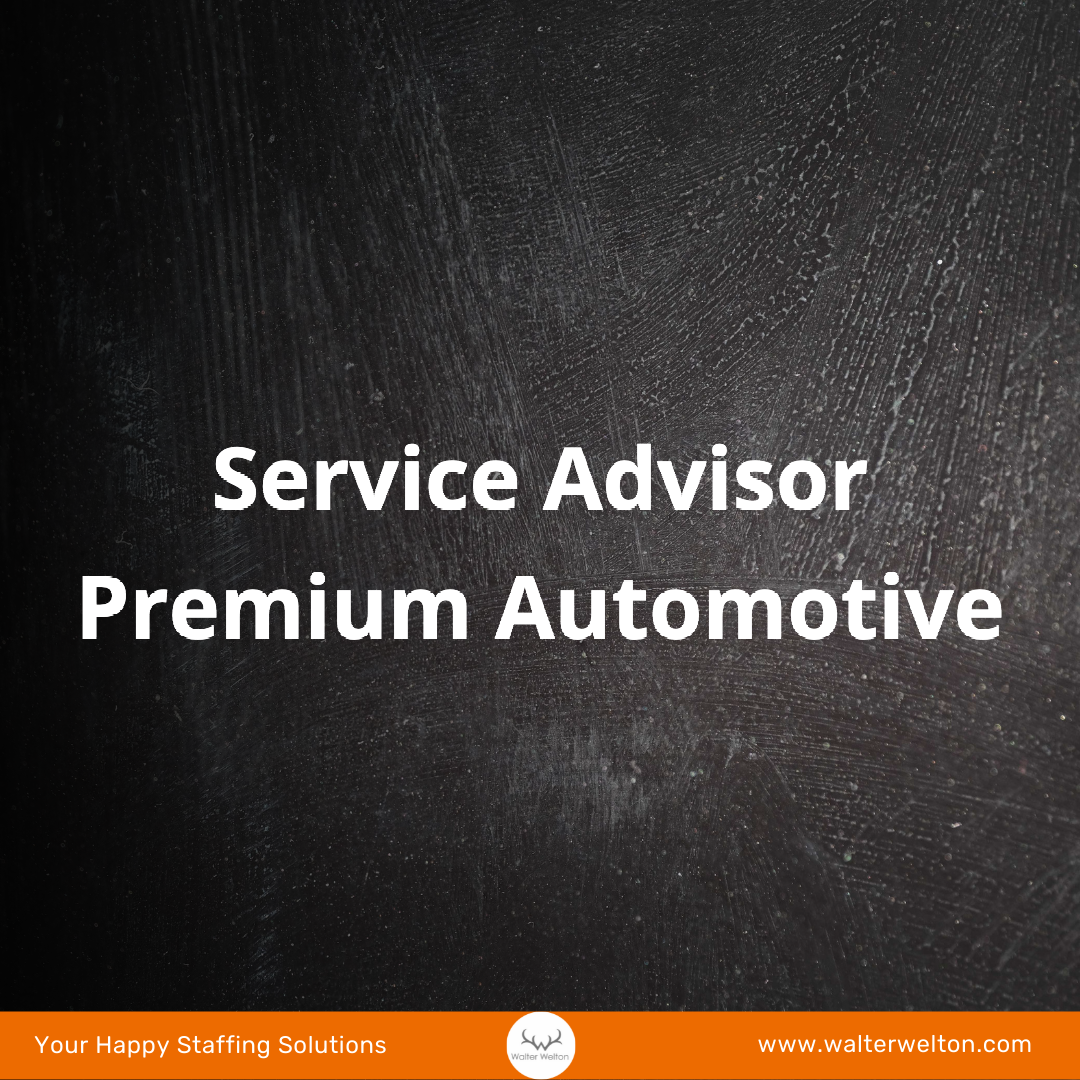 Service Advisor - Premium Automotive - Brussels