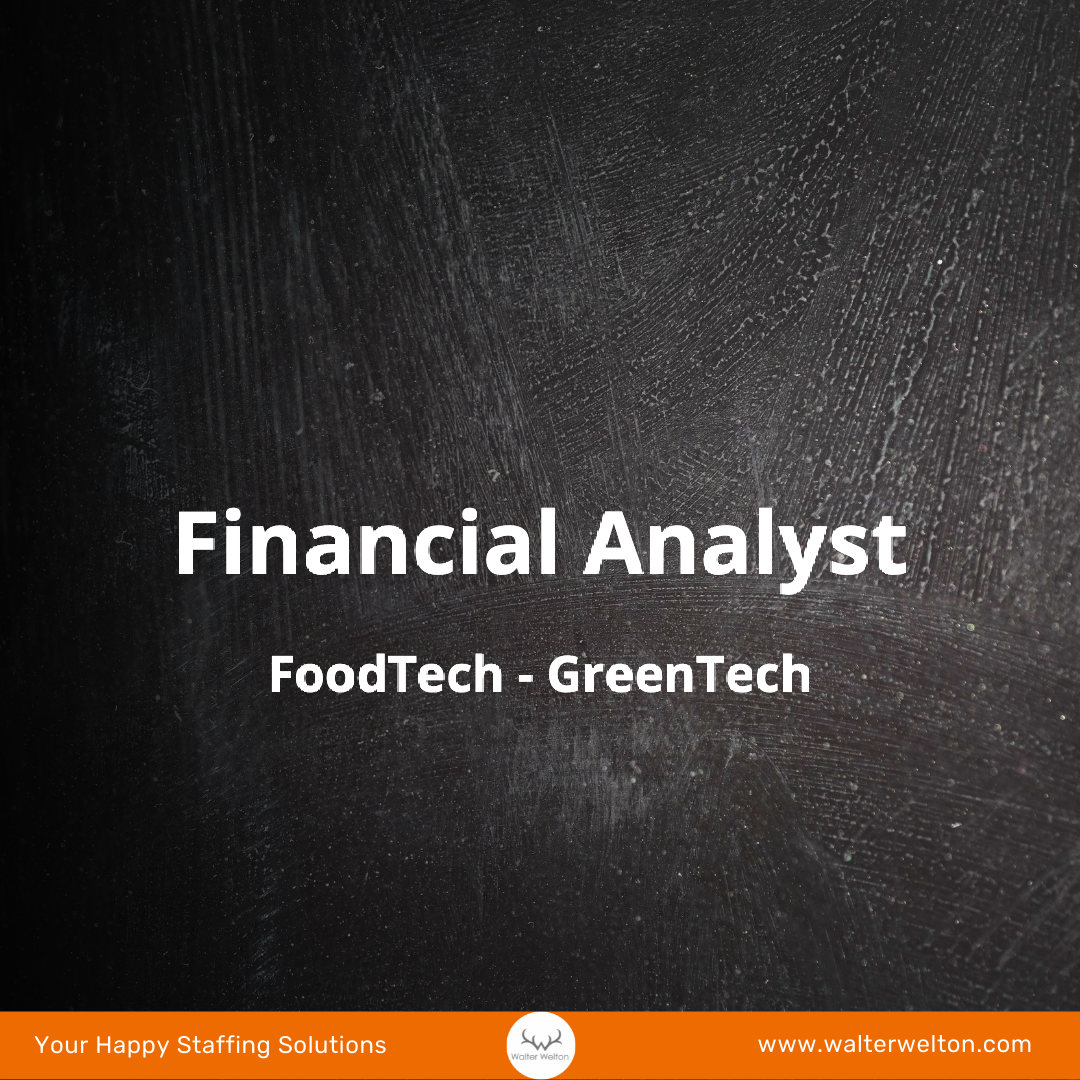 Financial Analyst FoodTech GreenTech in Brussels - New Job 