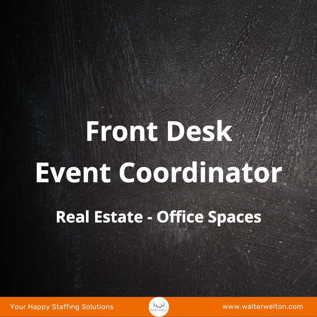 Front Desk - Event Coordinator