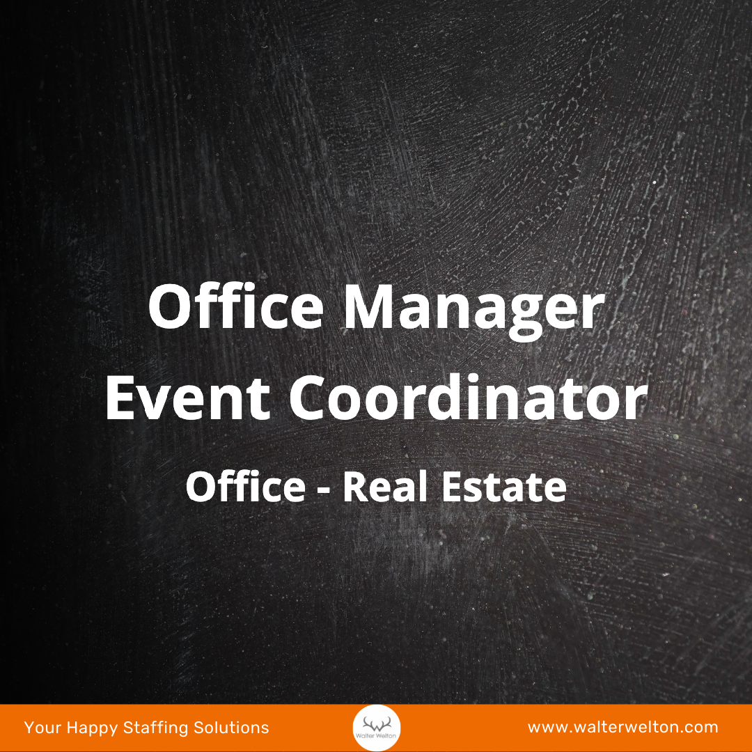 Office Manager - Event Coordinator - Brussels